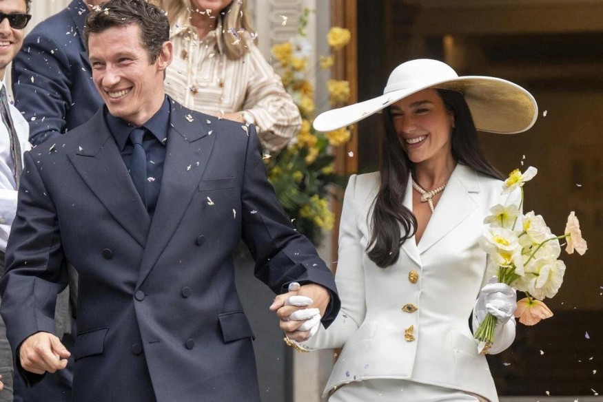 Dua Lipa un Callum Turner apprecējušies Londonā